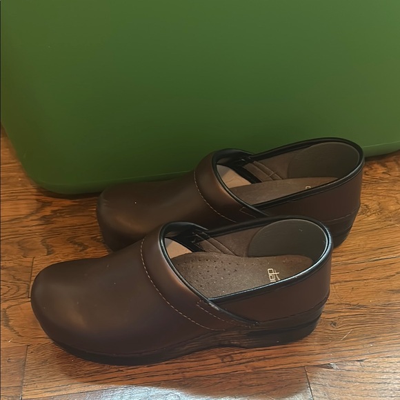 Dansko Shoes - Dansko Brown Slip-On Clogs